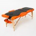 Массажный стол RelaxLine Titan (FMA3051A-1.2.3) черно-оранжевый