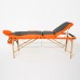 Массажный стол RelaxLine Titan (FMA3051A-1.2.3) черно-оранжевый