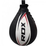 Пневмогруша боксерская RDX Leather White без крепления