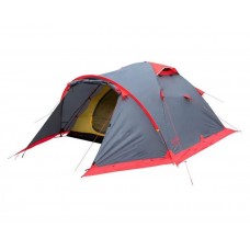 Палатка четырехместная туристическая Tramp Mountain 4 TRT-024 grey/red