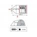 Універсальний намет тримісний Totem Carriage TTT-016