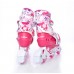 Роликовые коньки детские раздвижные в комплекте Tempish FLOWER Baby skate 1000000007