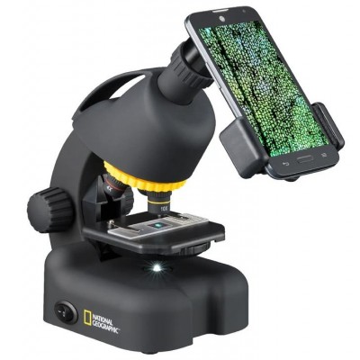 Мікроскоп National Geographic 40x-640x (з адаптером для смартфона) 