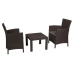 Набір меблів, Rosario balcony set, коричневий Allibert, (Голландія)