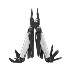 Мультиінструмент LEATHERMAN Surge BLACK & SILVER арт 832462, чохол MOLLE, картонна коробка