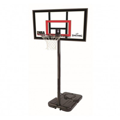 Баскетбольная стойка мобильная Spalding Highlight Acrilic Portable 42" арт 77799CN
