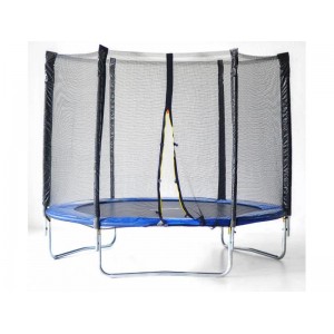 Батут SJ 6ft (183cm) blue с внешней сеткой