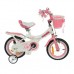 Велосипед детский RoyalBaby JENNY GIRLS 16" арт RB16G-4-PNK, бело-розовый