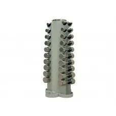 Набір хромованих гантелей Stein 1-10 кг (10 пар) DB3002 (1-10) 