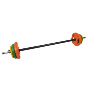 Набор грифа с цветными дисками Fitex MD3006