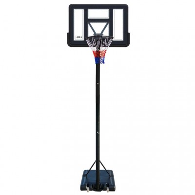 Баскетбольная стойка мобильная SBA S003-20 110x75 см