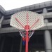 Баскетбольная стойка мобильная SBA PE003 90x60 см