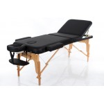 Масажний стіл 3-х секційний RESTPRO VIP 3 Чорний