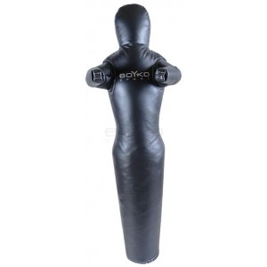 Манекен для борьбы Boyko Sport BS – ровный, неподвижные руки, ПВХ, синий, 120 см.