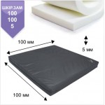 Мат Boyko Sport BS - Cпортивний в чохлі з вінілісшкіри, чорний, наповнювач - поролон, 100х100х5см