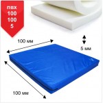 Мат Boyko Sport BS - Cпортивний в чохлі з ПВХ 470, синій, наповнювач - поролон, 100х100х5см