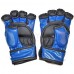 Перчатки Boyko Sport BS "SAMBO" с открытыми пальцами, кожа композиционная, синяя M