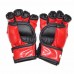 Перчатки Boyko Sport BS "SAMBO" с открытыми пальцами, кожа композиционная, красная M