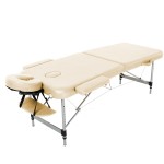Масажний стіл алюмінієвий RelaxLine Hawaii FMA256L-1.2.3, світло-бежевий 
