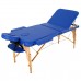 Массажный стол деревянный RelaxLine Malibu FMA306A-1.2.3, темно-синий