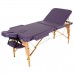 Массажный стол деревянный RelaxLine Malibu FMA306A-1.2.3, фиолетовый