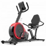 Горизонтальный велотренажер Hop-Sport HS-60L Pulse black/red