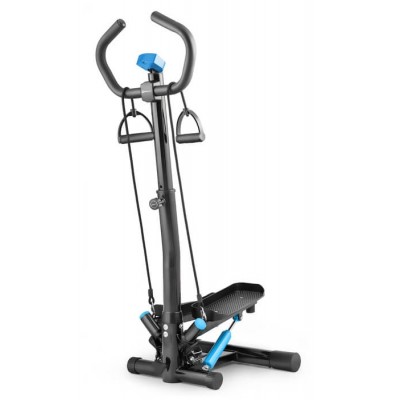 Степпер Hop-Sport HS-055S Noble синій з еспандерами
