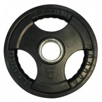 Диск олімпійський гумовий з хватами Newt Olimpic 5 кг TI-RN-005