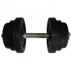 Гантель обрезиненная наборная 14 кг Newt Home