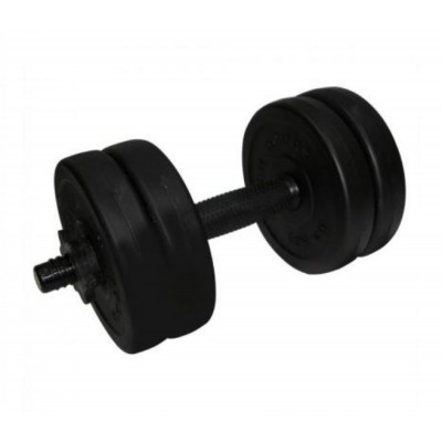 Гантель наборная композитная в пластиковой оболочке 1 шт по 5,5 кг Newt Rock Pro NE-PL-G-005