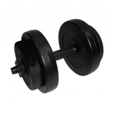 Гантель наборная композитная в пластиковой оболочке 1 шт на 8 кг Newt Rock Pro NE-PL-G-008