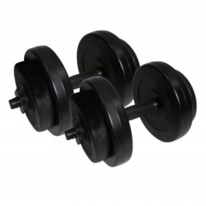 Гантели наборные в пластике 2 шт по 8 кг Newt Rock Pro