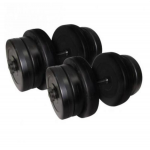 Гантелі набірні в пластику 2 шт по 20,5 кг Newt Rock Pro