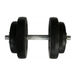 Гантель в пластиковой оболочке 9 кг Newt Rock Pro-R