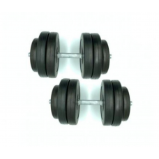 Гантели композитные в пластике 2 шт по 14,5 кг Newt Rock Pro-R
