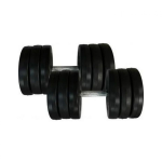 Гантелі набірні в пластику 2 шт по 16,5 кг Newt Rock Pro-R