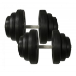 Гантелі композитні у пластику 2 шт по 19,5 кг Newt Rock Pro-R