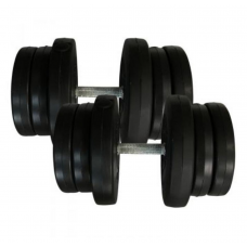 Гантели наборные в пластике 2 шт по 21,5 кг Newt Rock Pro-R