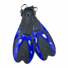 Ласты с открытой пяткой Newt DLV Deep синие