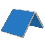 Детский мат KIDIGO 200х100х10 см складной двойной (ПВХ, вторичный поролон) 42011