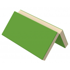 Детский мат KIDIGO 2х2х0,1 складной двойной (ПВХ, вторичный поролон) 42013