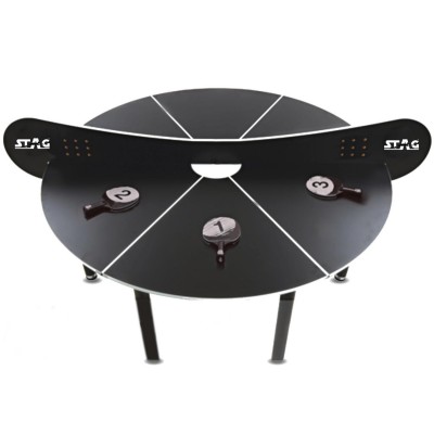 Теннисный стол для помещений Stag Resilient Round Table TTINR-20