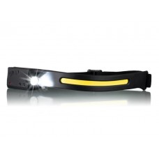 Фонарь налобный National Geographic Iluminos Stripe 300 lm + 90 Lm USB Rechargeable (9082600)