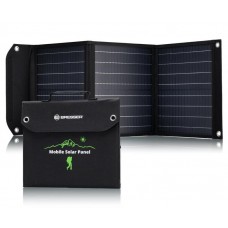 Портативний зарядний пристрій для сонячної панелі Bresser Mobile Solar Charger 40 Watt USB DC (3810040)
