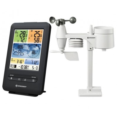 Метеостанция Bresser Weather Center 5-in-1 V WIFI Professional colour (7002585), арт. 930104