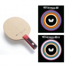 Професійна ракетка для настільного тенісу Butterfly Mizutani ZLC Tenergy, арт.62625