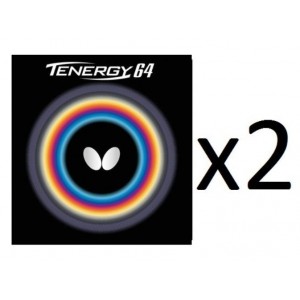 Пара Накладок на ракетку Butterfly Tenergy 64