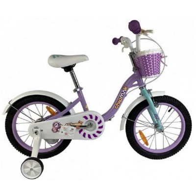 Велосипед детский RoyalBaby Chipmunk Darling 16", OFFICIAL UA, фиолетовый CM16-6-purple
