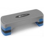 Трехступенчатая степ-платформа Hop-Sport HS-PP020AS серо-синяя