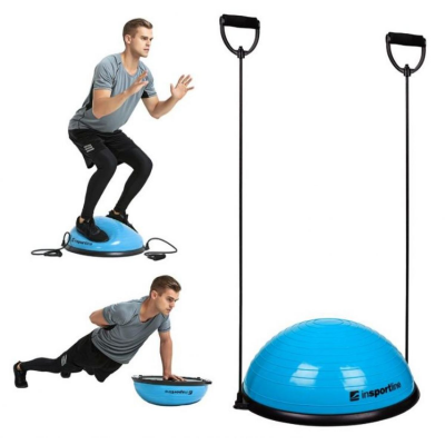 Подушка для балансування з підсиленням inSPORTline Dome UNI - Blue